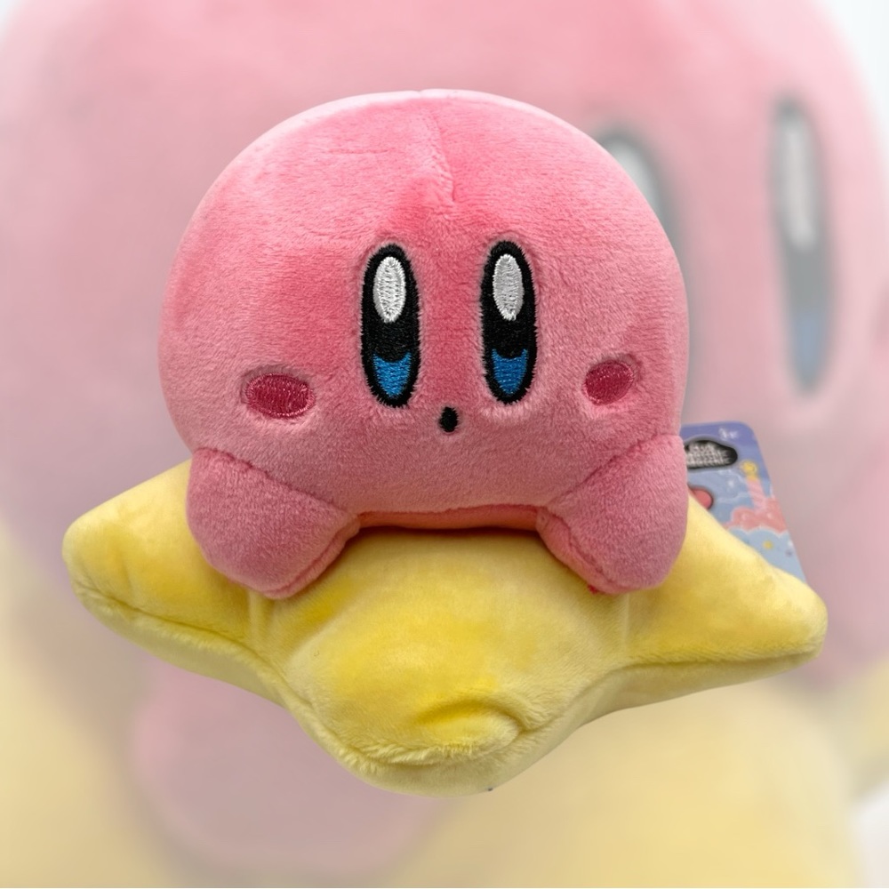 Club Mocchi-Mocchi Warp Star Kirby Junior 6” Plush - NEW*